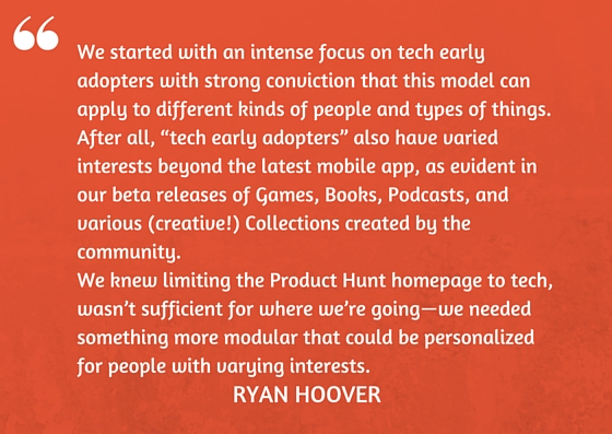 Ryan Hoover on Product Hunt 2.0