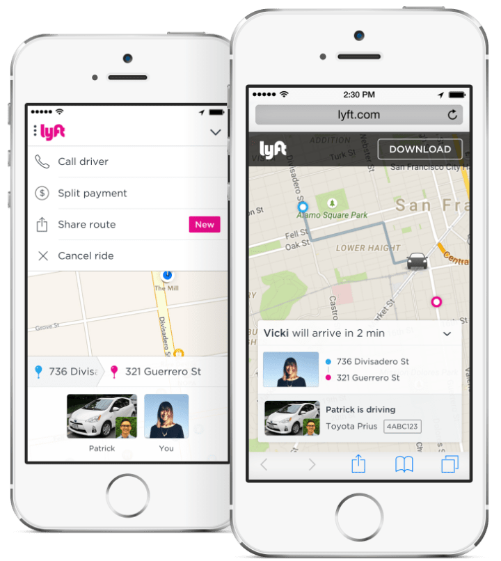 Improved product features have added to Lyft's word of mouth driven growth