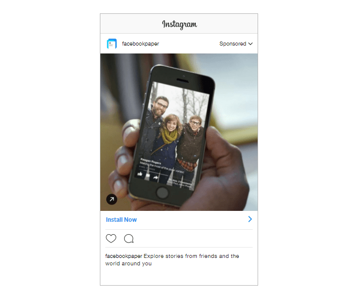 Instagram App Install Ads